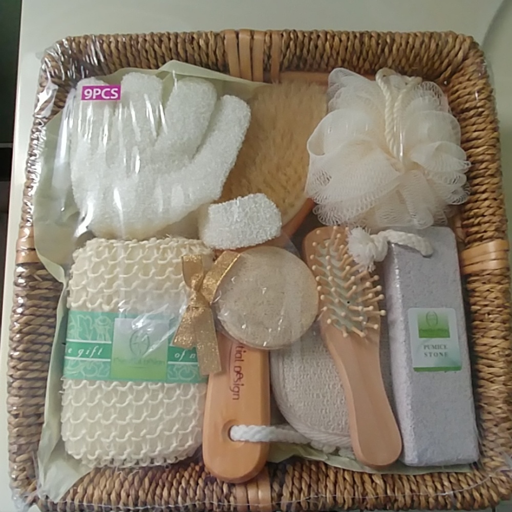 Dry Body Brushing Set